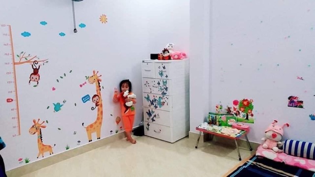 Decal dán tường hình Thú Tiếng Anh đáng yêu cho bé