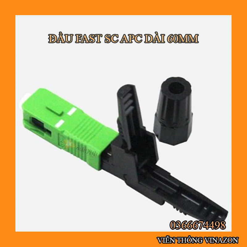 50 Đầu fast connector nối nhanh FTTH SC APC