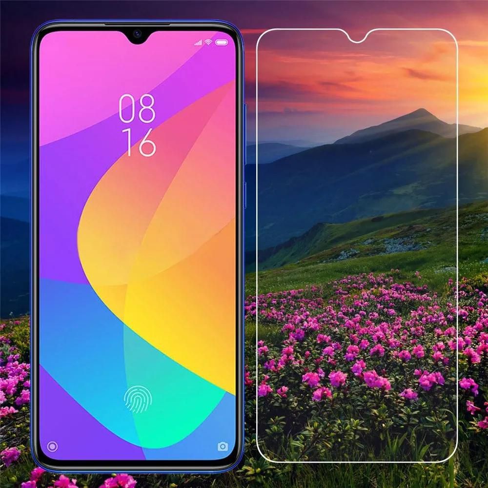 Kính cường lực trong suốt cho Xiaomi Mi CC9 (Kèm miếng lau)