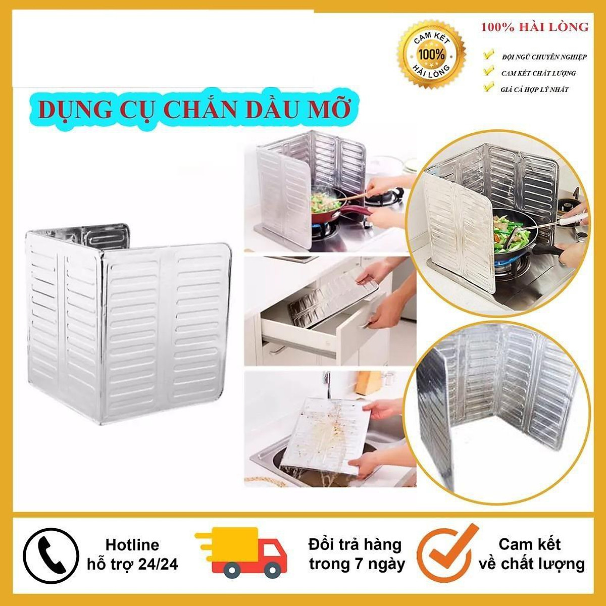 Tấm chắn bếp chống dầu mỡ bảo vệ tường - Tấm chắn dầu mỡ, chắn gió bếp ga ngăn không cho dầu mỡ bám lên tường, tấm chắn bếp gas, chắn dầu mỡ giúp bếp vệ sinh hơn