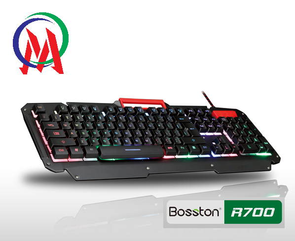 [HCM]Bàn Phím Giả Cơ Bosston R700 LED Game