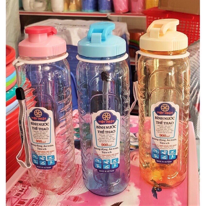 Bình nước việt Nhật 550ml/750ml/900ml