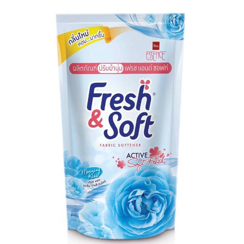 Combo 3 túi nước xả vải quần áo thái fresh & soft 500ml hương thơm bền lâu