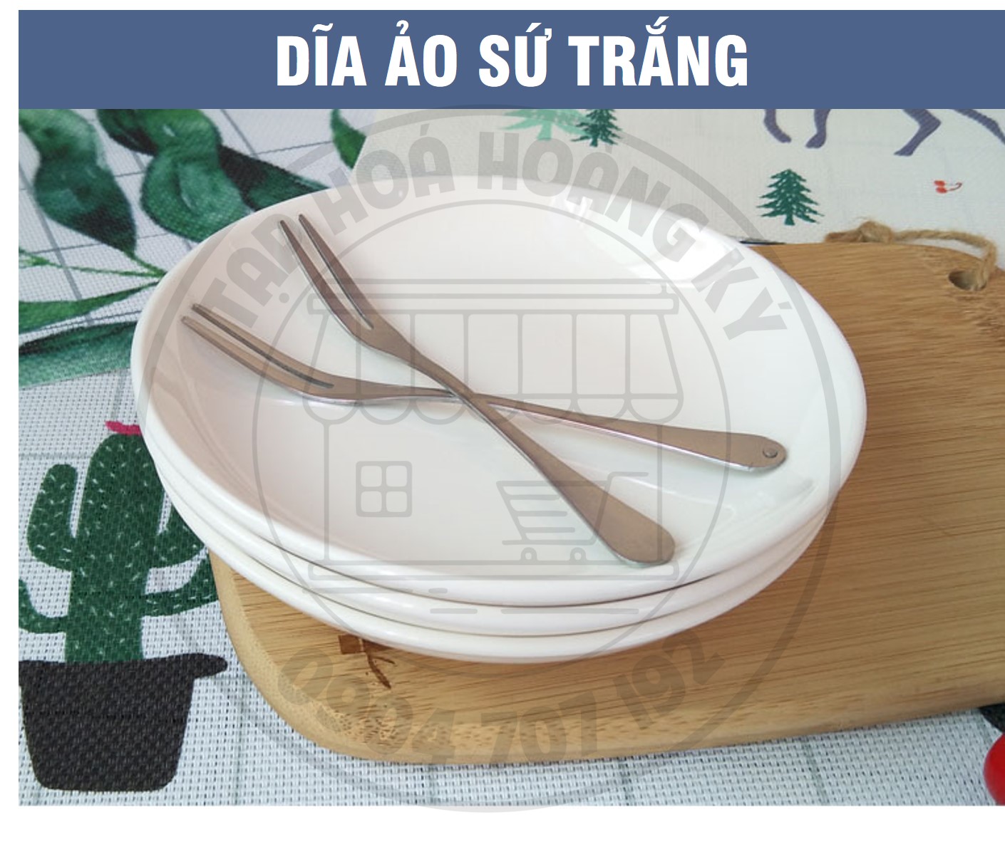 DĨA TRÒN ẢO SỨ TRẮNG – ĐỦ SIZE (CỠ 6,7,8,9)