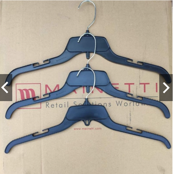 MÓC NHỰA ĐEN TREO QUẦN ÁO ( COMBO 50 CÁI SIZE 43 CM )