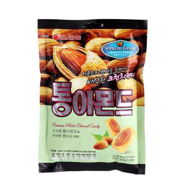 Kẹo hạnh nhân Orion 90g (Hàn Quốc)