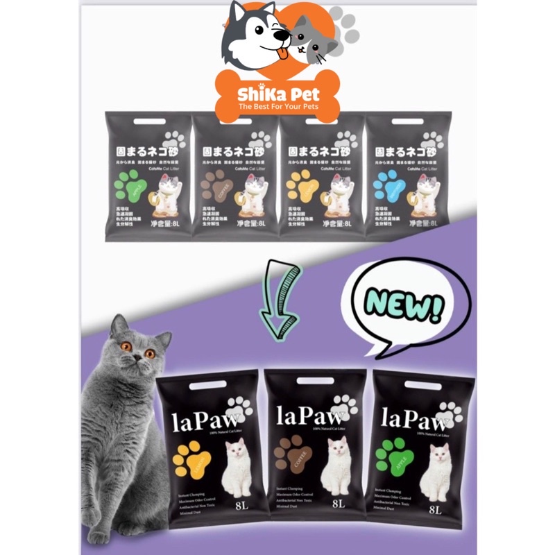 Cát Vệ Sinh Cho Mèo LaPaw(Catsme) Túi 8L