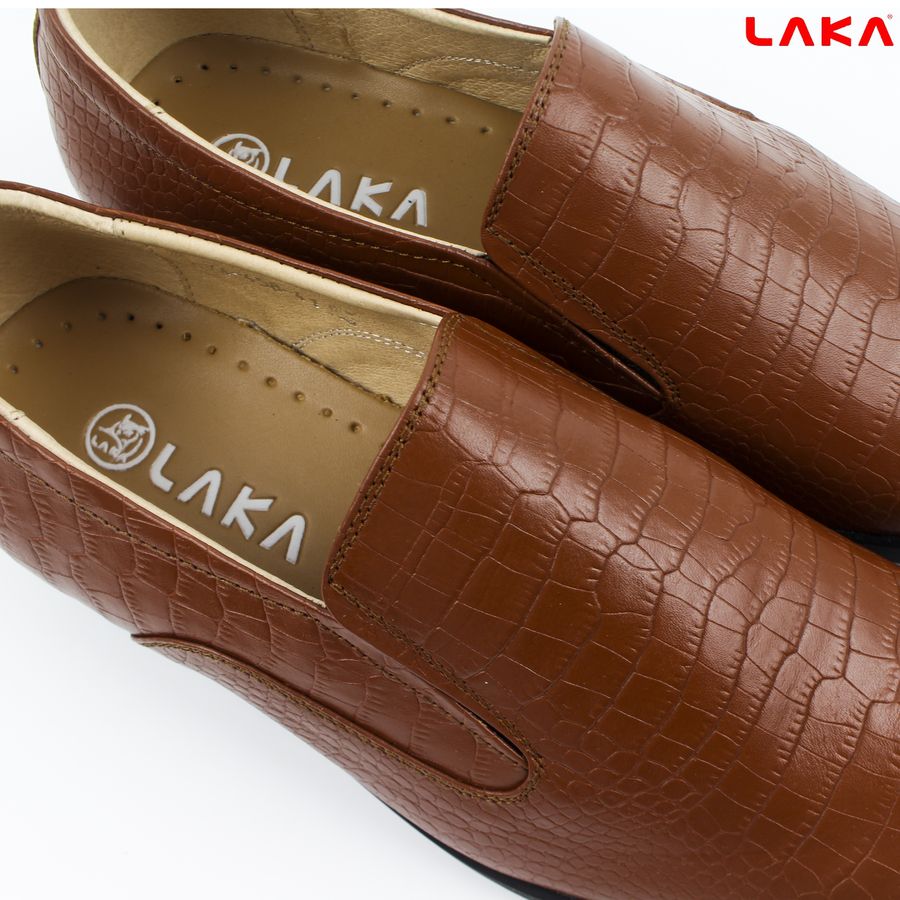 Giày nam da bò thật LAKA 113