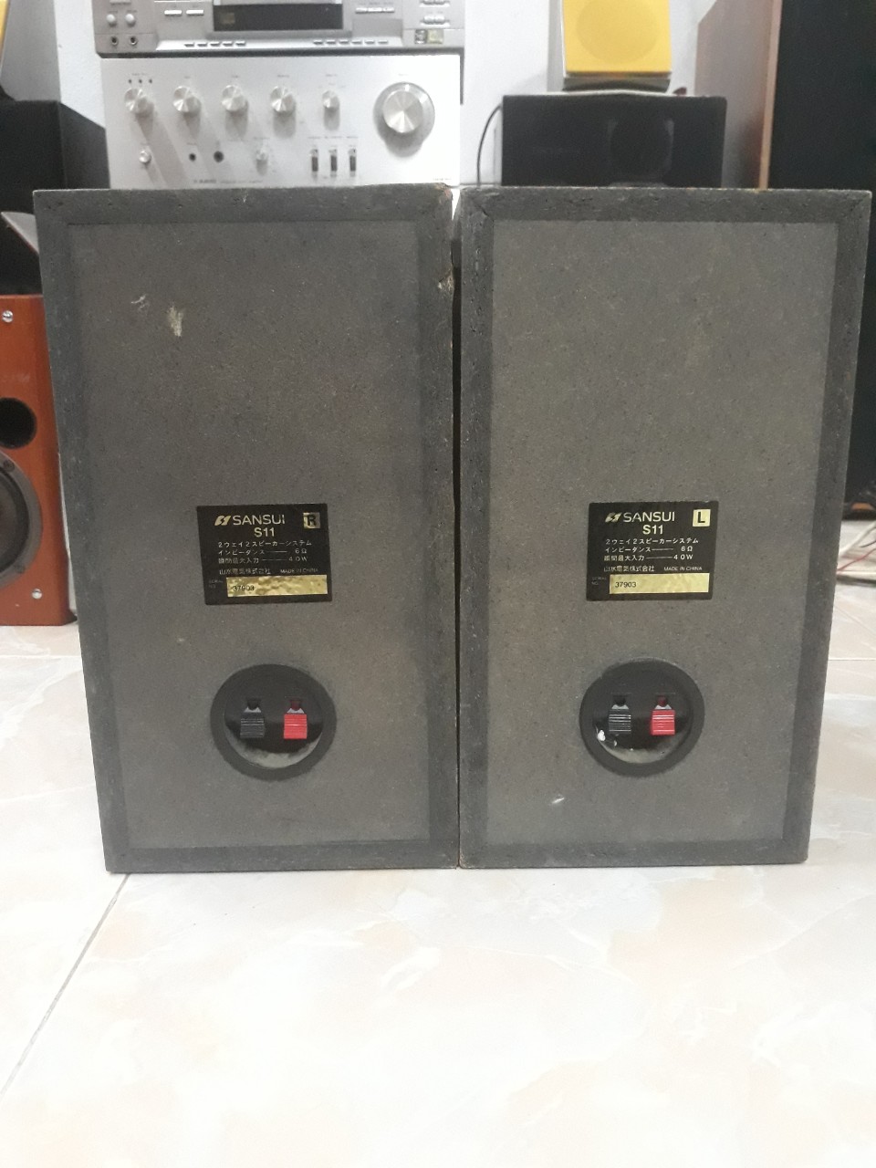 Căp Loa dàn mini, loa dàn nhật bãi ,Loa Sansui S11