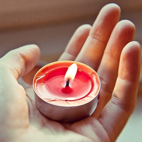 Vỉ 6pcs nến thơm tealight Sa Maison
