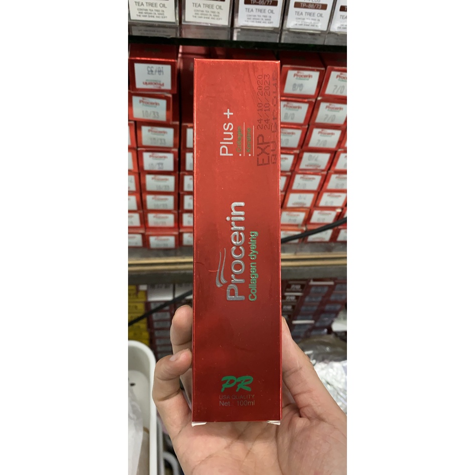 KEM NHUỘM TÓC COLLAGEN PROCERIN (BẢNG MÀU 2)