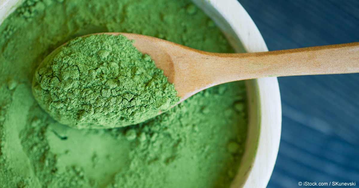 Bột tảo lục Chlorella hữu cơ Organic Traditions 150g