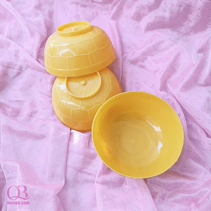 [HCM]Set 3 chén vẽ vàng (bát vẽ nail)