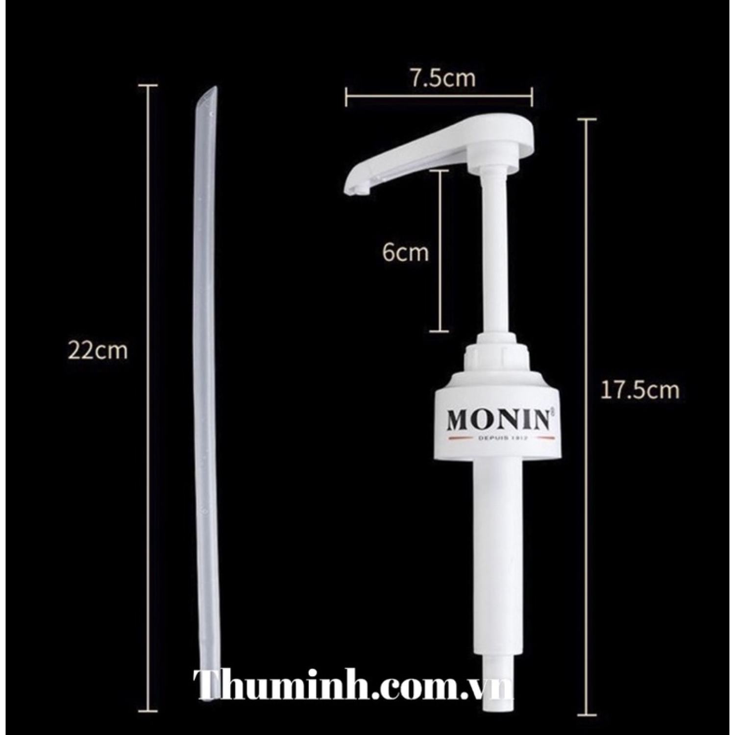 Vòi Bơm Siro Syrup Monin 10ml Đa Năng