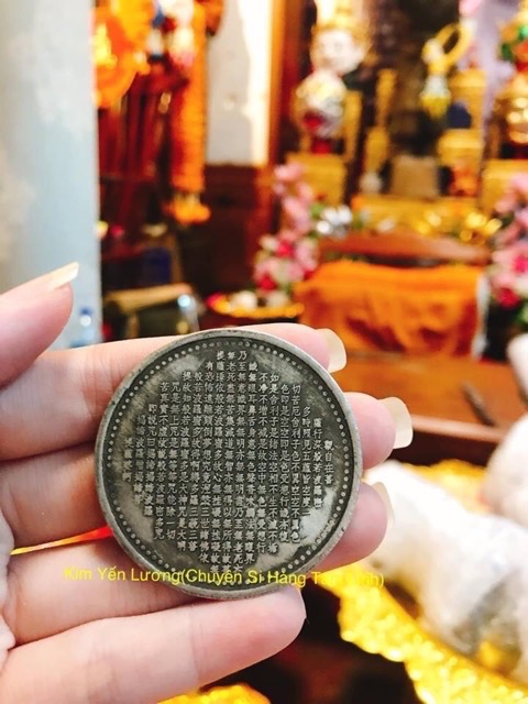 Đồng Xu Amulet Cổ Phật Nghìn Tay Chùa Wattraimit Thái Lan
