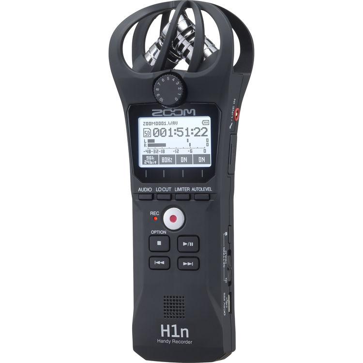 Máy ghi âm Zoom H1n Digital Handy Recorder chính hãng (tặng kèm túi)
