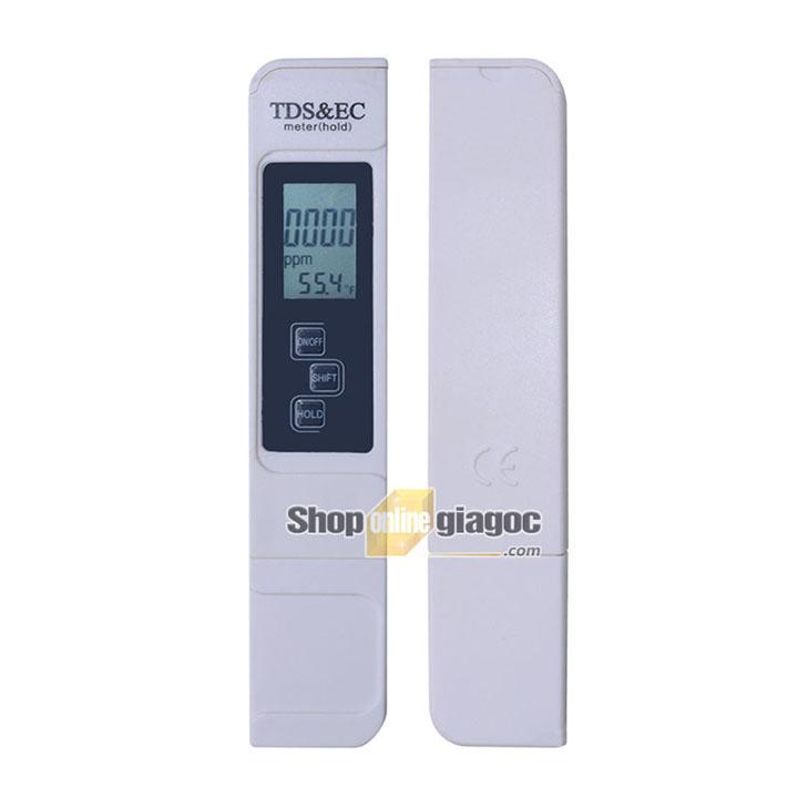 Bút Đo TDS & EC Đo Độ Sạch, Độ Dẫn Điện, Nhiệt Độ Của Nước