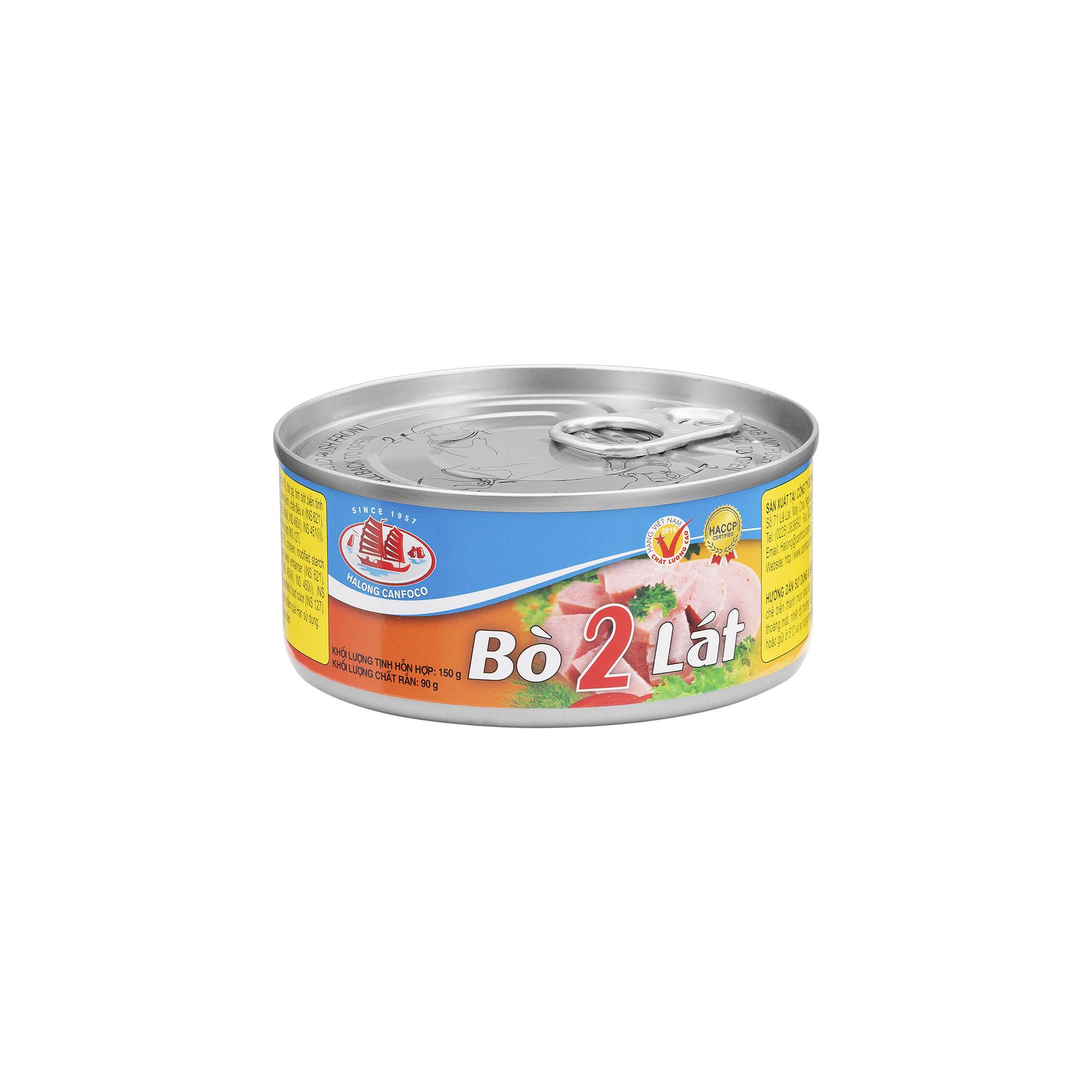 Bò 2 lát 150g - Đồ Hộp Hạ Long