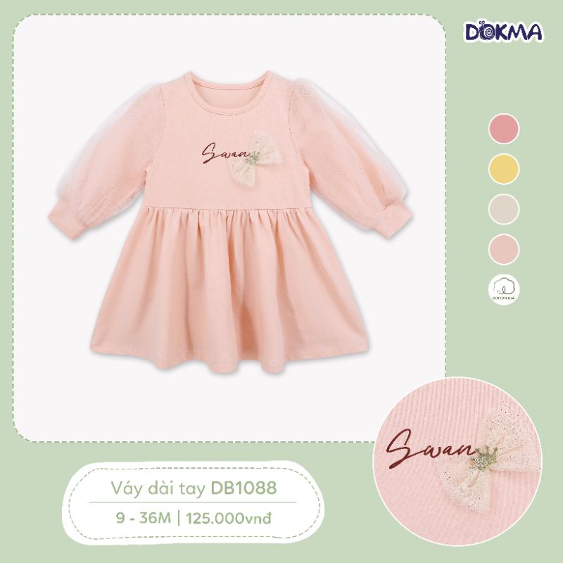 Váy bé gái Dokma 9-36M mã DB1088