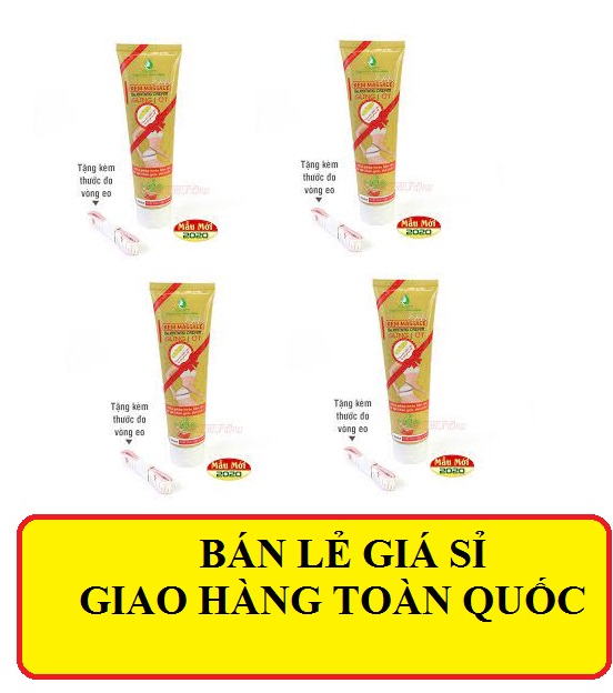 Massage Tan Mỡ Bụng Gừng Ớt Ngân Bình 150G