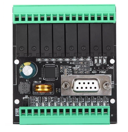 Bộ điều khiển lập trình PLC FX2N-20MR (Có hộp)