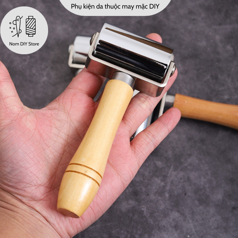 Cây Lăn Keo Rulo Ép Bề Mặt Da Khi Dán Keo Dụng Cụ Làm Đồ Da Túi Xách Bóp Ví Thủ Công Handmade DIY