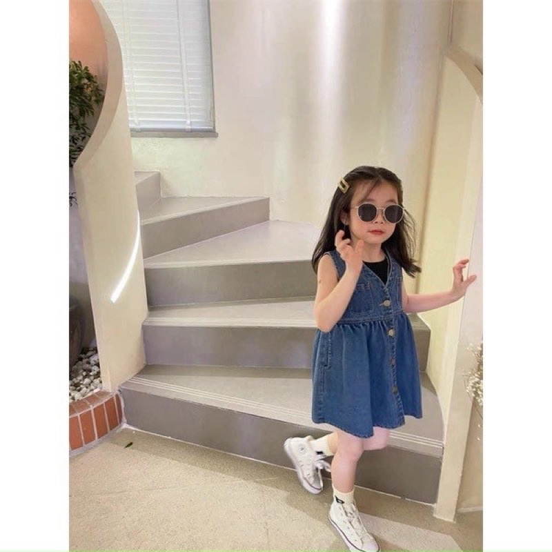 VÁY JEANS DÀNH CHO BÉ GÁI 1-5t