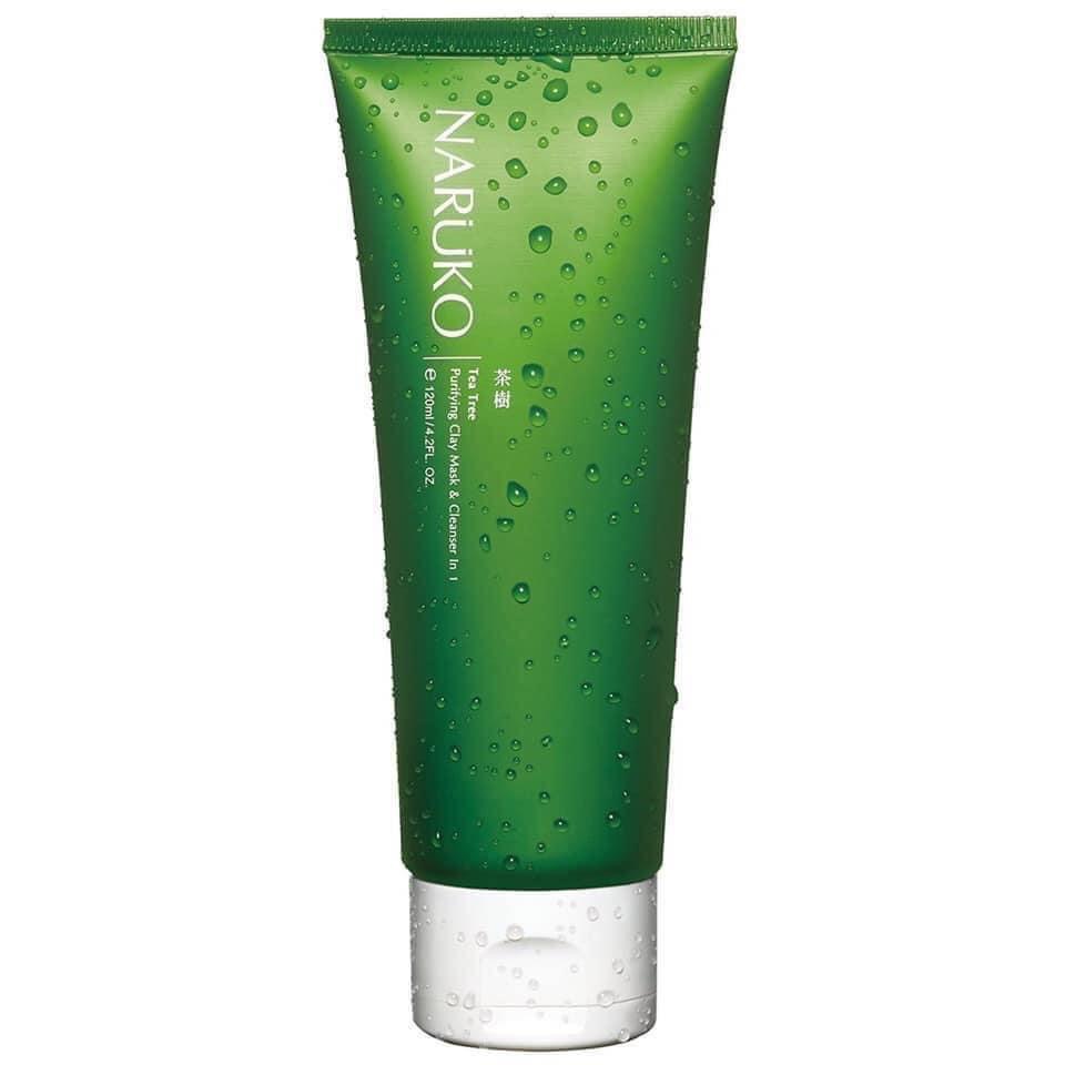 Sữa rửa mặt 3in1 dạng bùn NARUKO BẢN ĐÀI 120ML