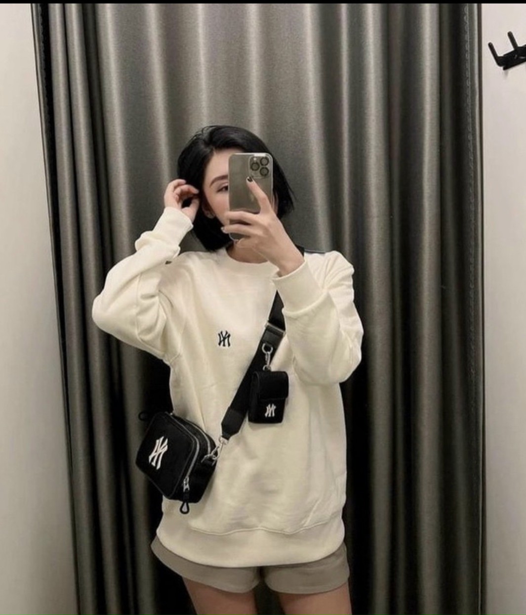 Túi đeo chéo NY size 18 mẫu mới