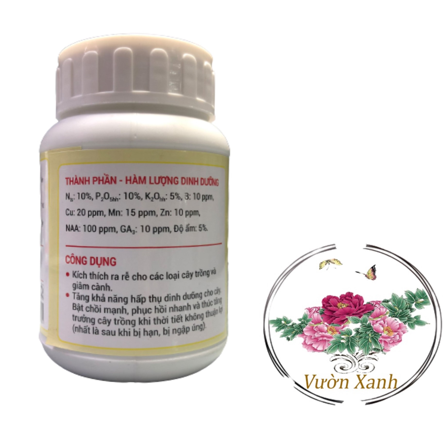 Phân Bón Lá Đầu Trâu MK Roots - #327A# 100g