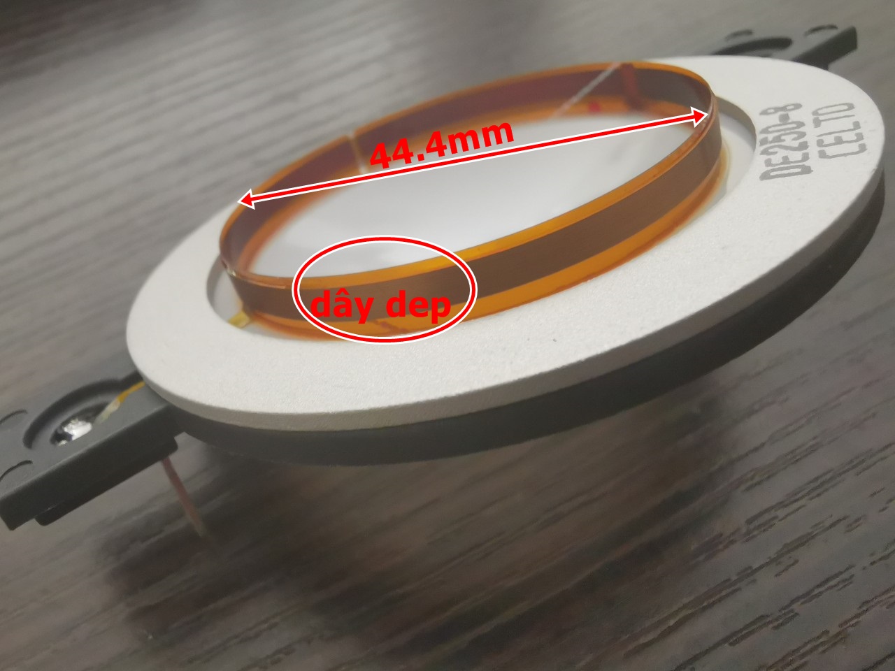 Mâm trép 450 - 44.4mm DE250(DE160)