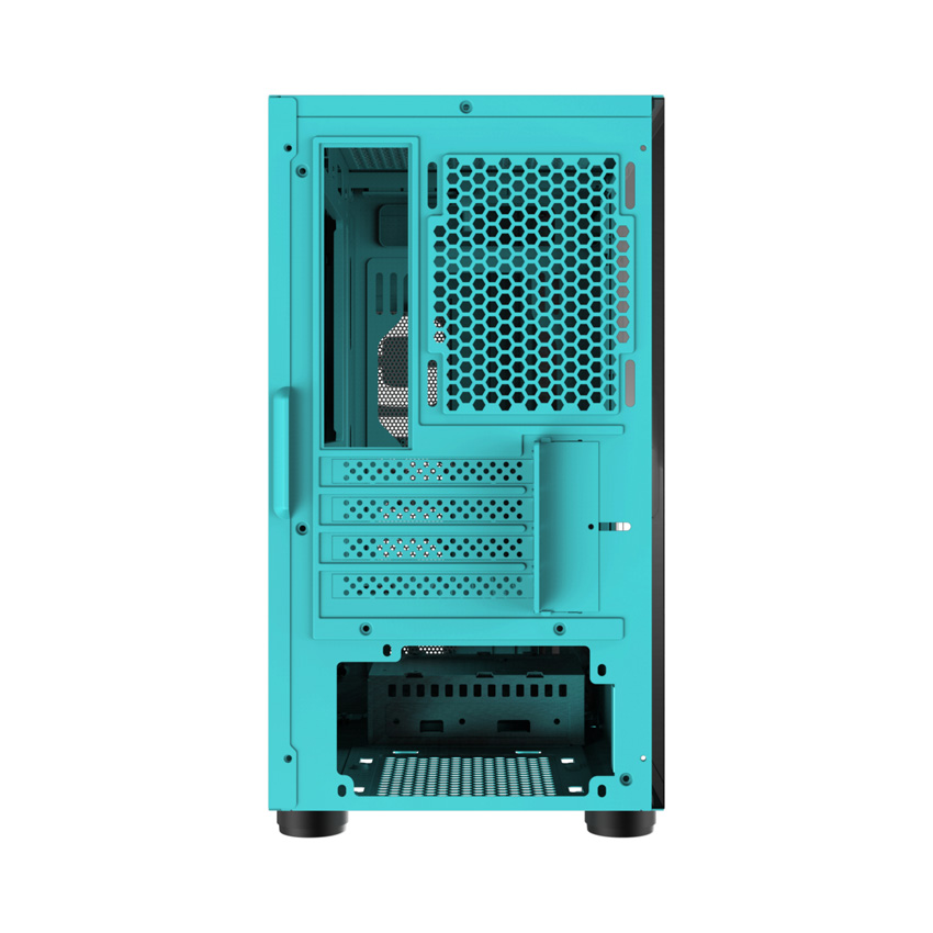 Vỏ case Xigmatek OMG AQUA (Mini Tower/Màu Xanh)