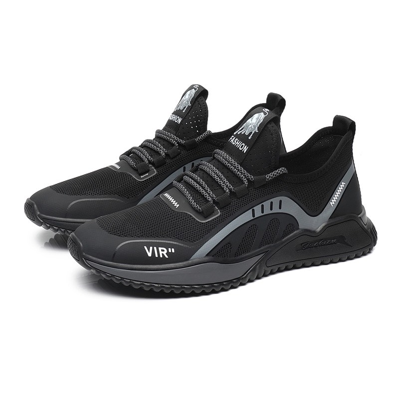 (2 Màu) Giày nam sneaker thể thao dây viền VIRR siêu chất