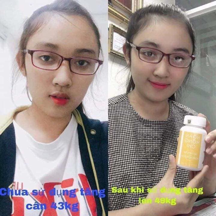 Tăng Cân HOÀN HỒNG CHI GIÁ SỈ (Chính hãng 100% Sai hoàn tiền)
