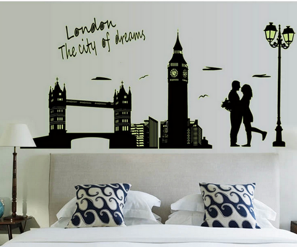 London Binbin pk99 luminous wall decal