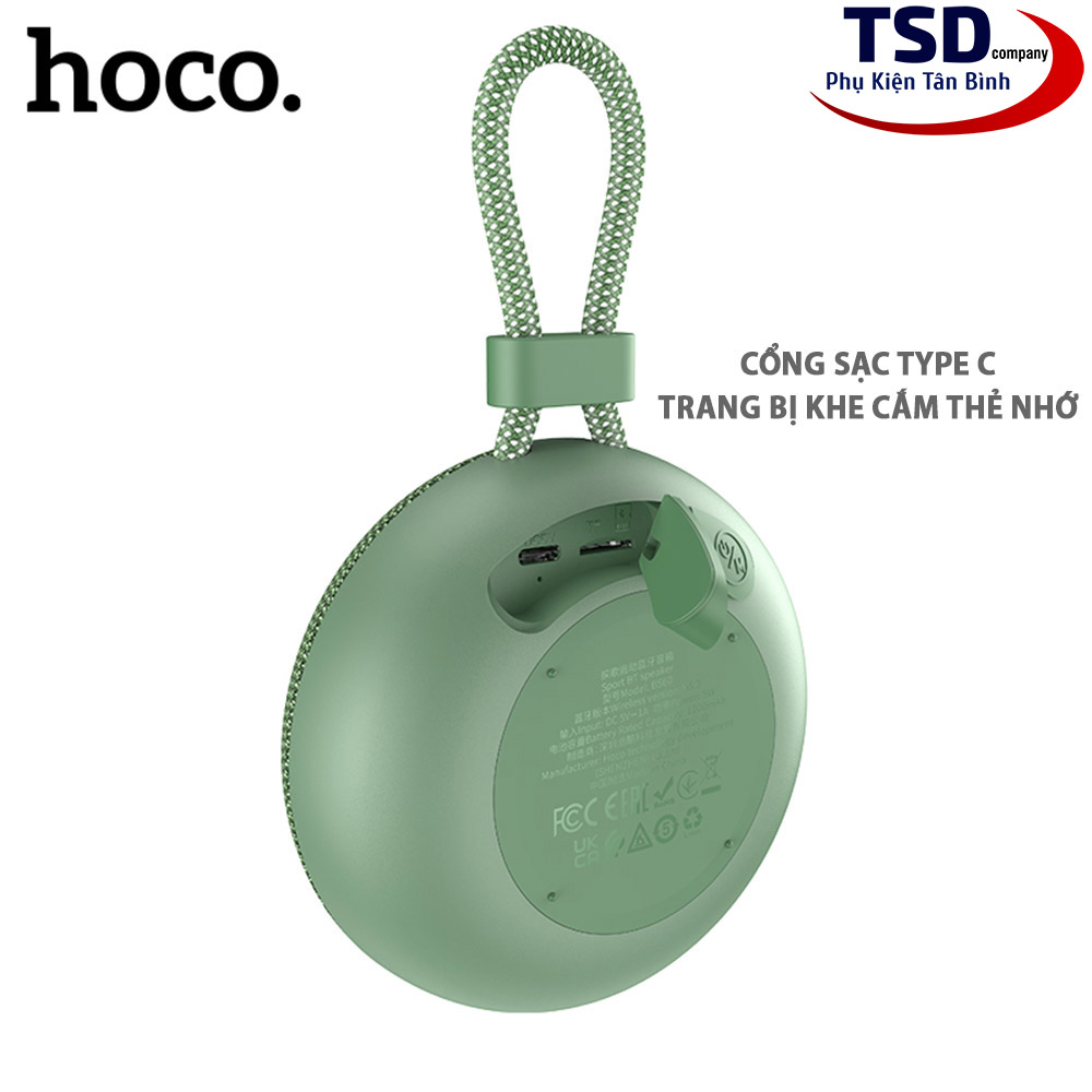 Loa Bluetooth Mini TWS V5.2 Hoco BS60 Chính Hãng