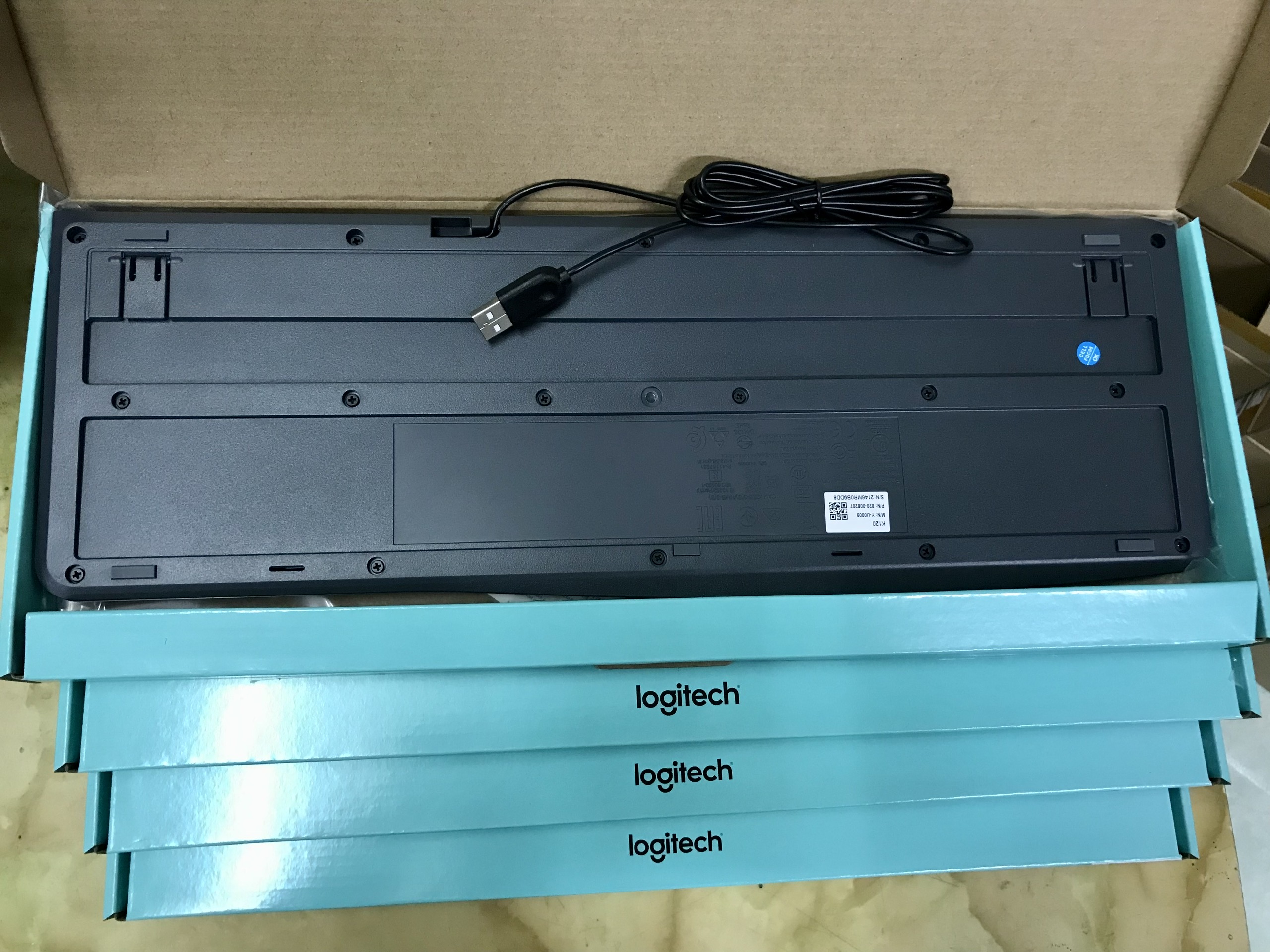 Bàn phím Logitech K120 mới 100%- Chính hãng