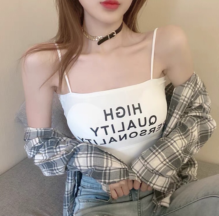 Áo Hai Dây Sợi Bún Sexy (Có Mút)