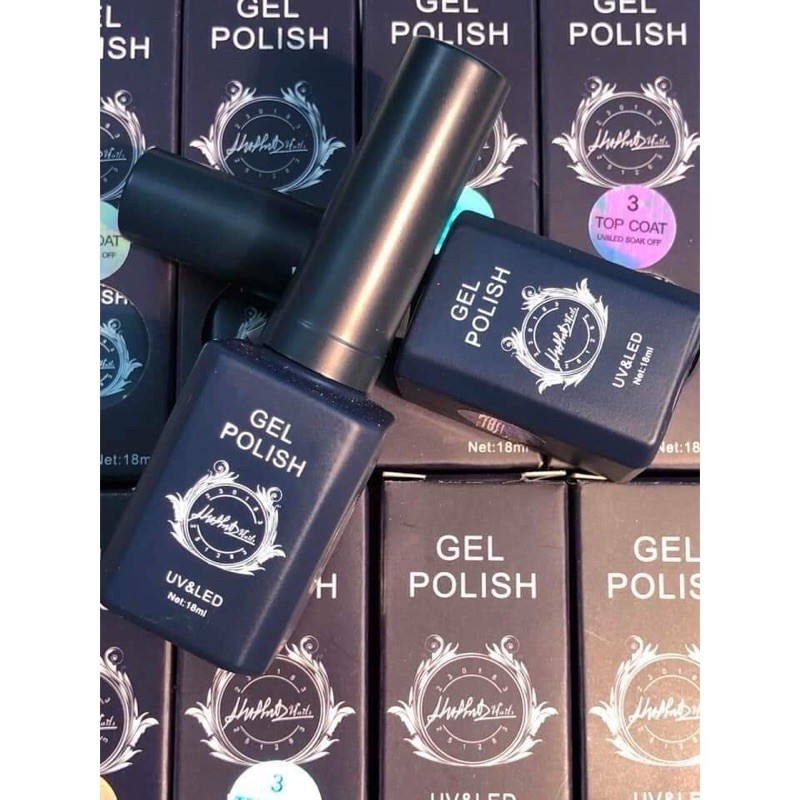 Liên Kết Base Top Bóng Cứng Móng Ruby , Liên Kết Sơn Gel, Top Bóng