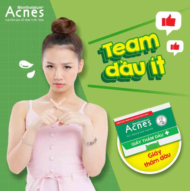 Acnes Giấy thấm dầu 100 tờ