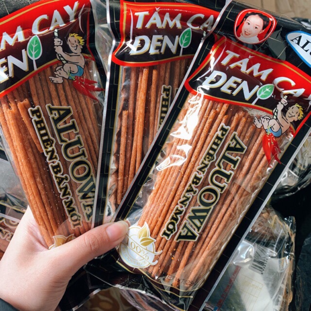 [ sỉ ] Combo 50 gói tăm cay đen