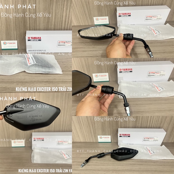 Kiếng hậu Ex 150, 155 Trái zin ( 1 Cây )