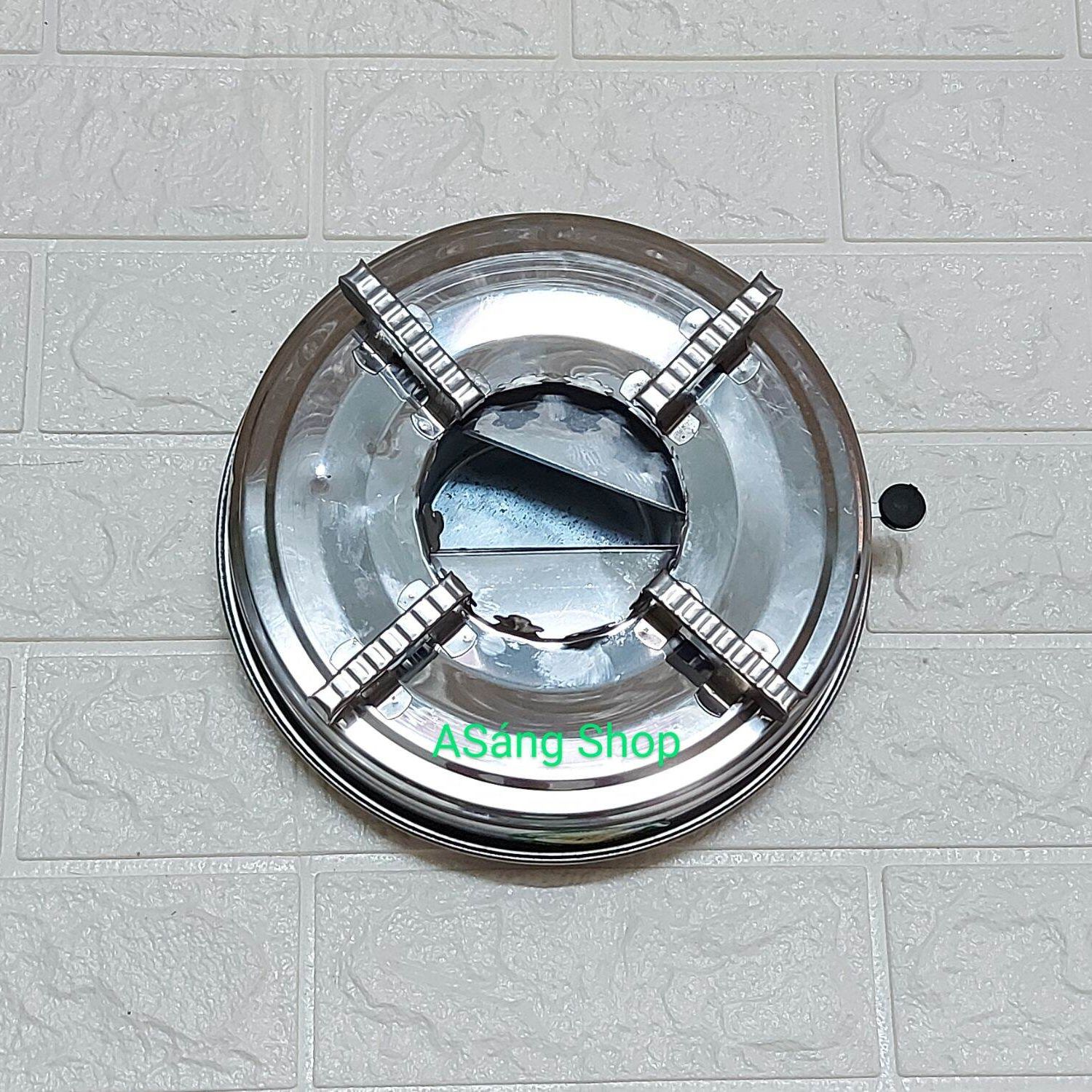 Bộ bếp nướng cồn inox + chảo gang (đen, trắng)
