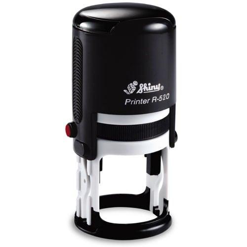 Con dấu tròn Shiny R-520, đường kính 20mm
