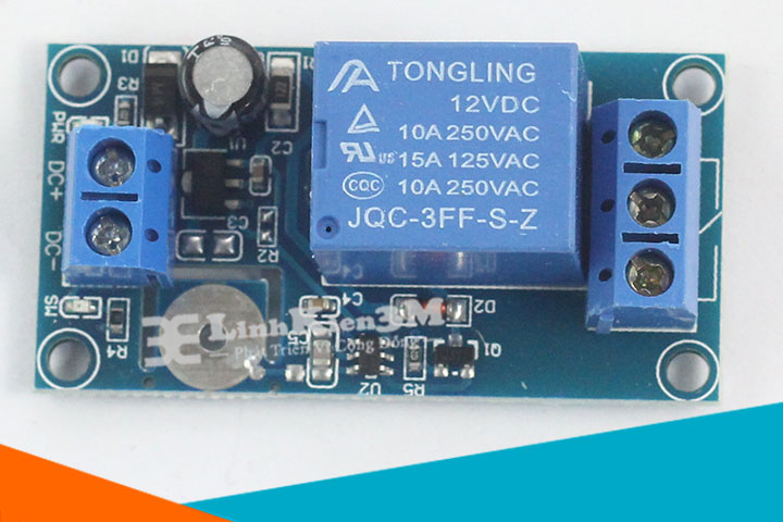 Module Điều Khiển Relay 12VDC - Bằng Cảm Biến Chạm