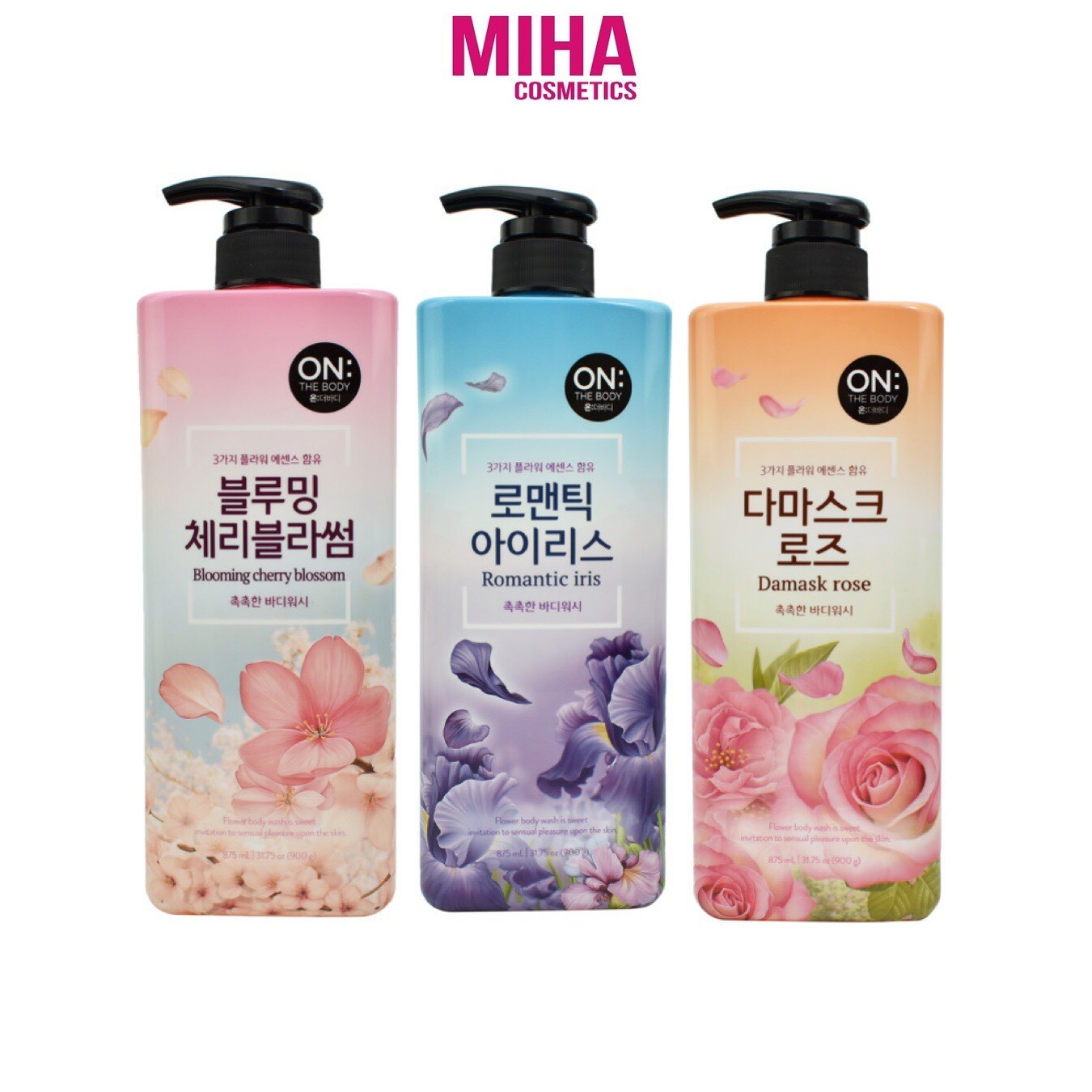 Sữa Tắm Hương Hoa On The Body 875ml Hàn Quốc