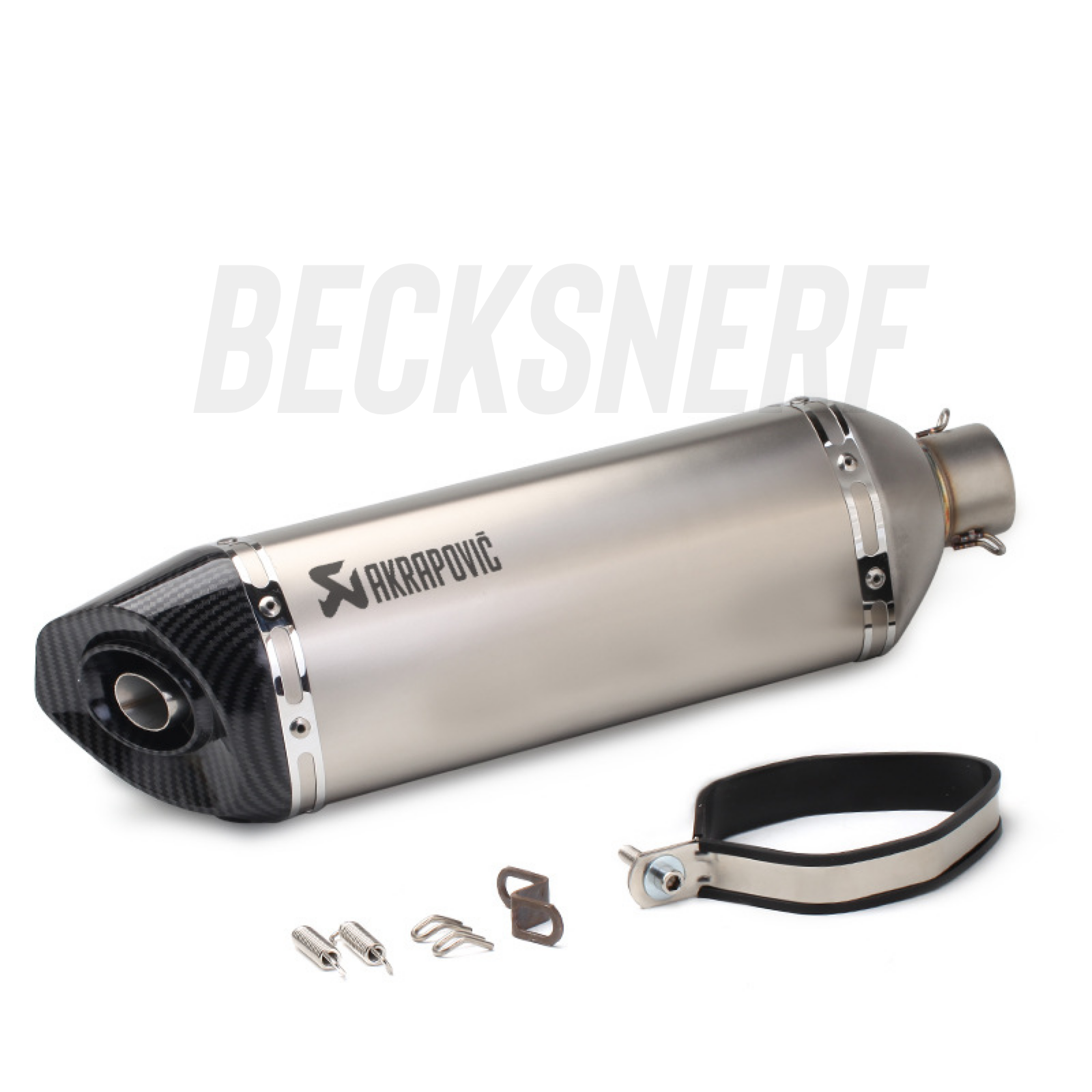 Pô Thể Thao Akrapovic 47cm Hàng nhập lon dầy