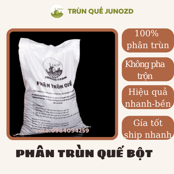 Phân trùn quế bột junozd