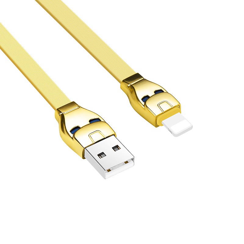 Cáp sạc HOCO U14 Steelman chân Lightning / Type C / Micro