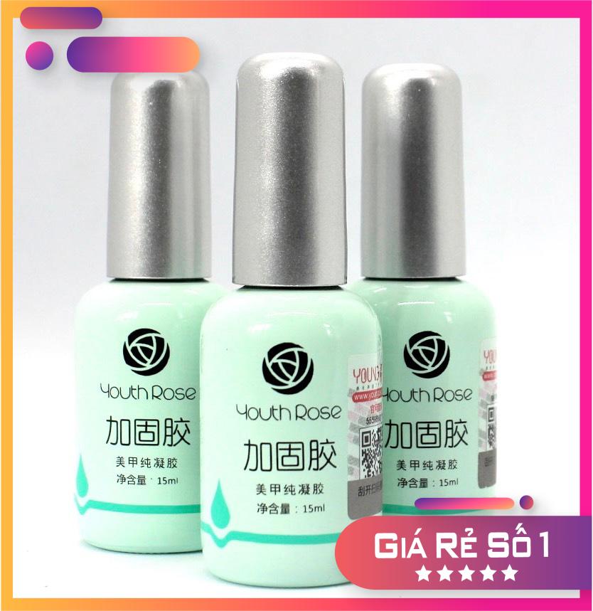 Bộ 3 Hoa Hồng, Base - Top - Cứng móng - Mini Nails